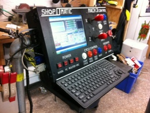 Dedicated MACH 3 CNC Control Panel