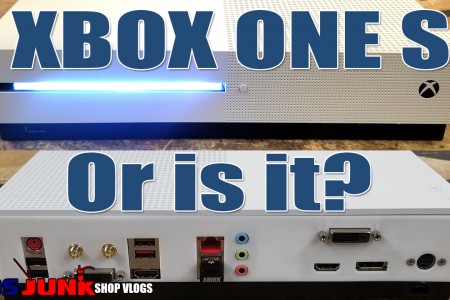 XBOX ONE S converted into a Gaming/Theater...